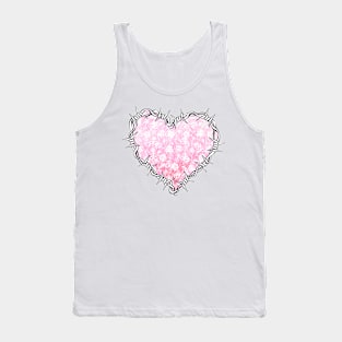 I heart Satan ( blush pink ) Tank Top